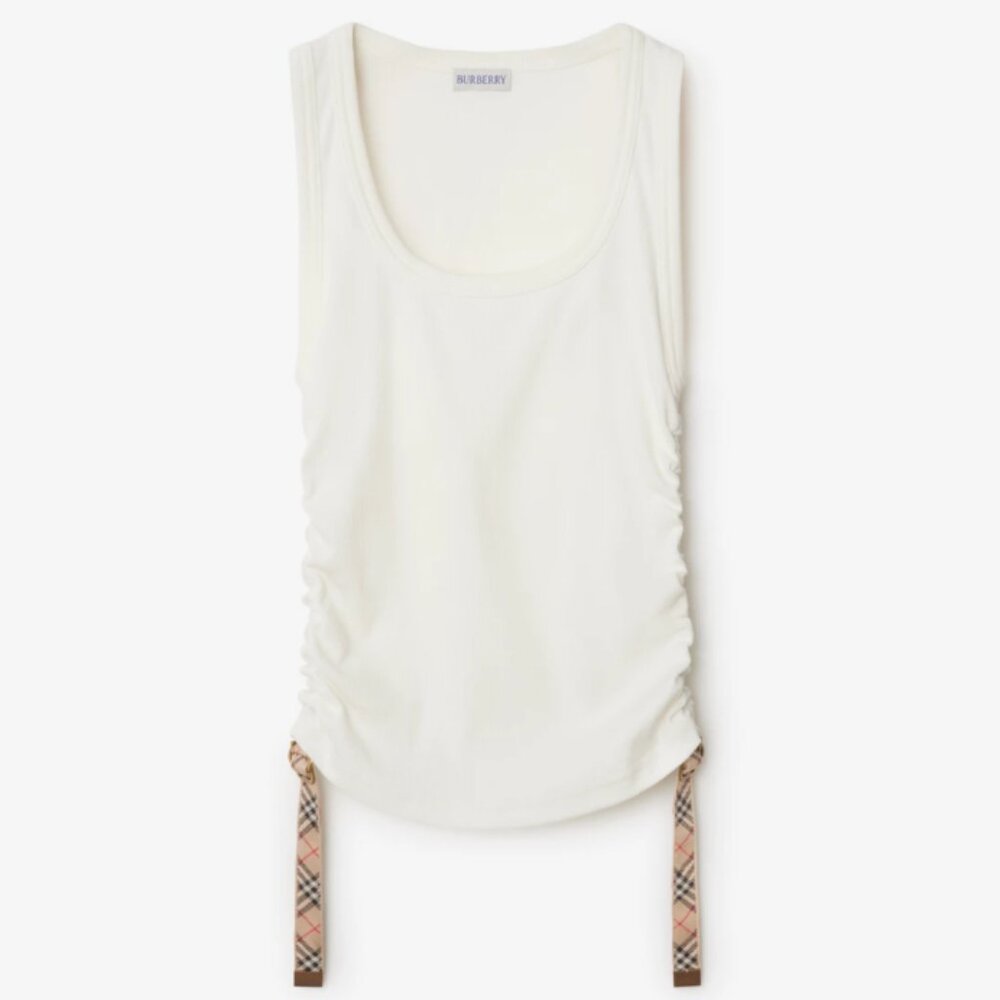 BURBERRY FESTIVAL COTTON BLEND TANK TOP SIZE MEDIUM NWT